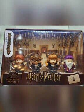 Harry Potter Little People Collector Set Open Box Fisher Price Sorcerers Stone